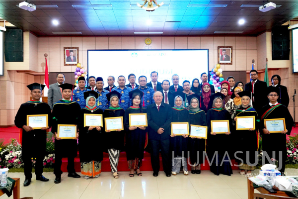 LP3M UNJ Gelar Yudisium 485 Lulusan PPG Dalam Jabatan Angkatan 2023